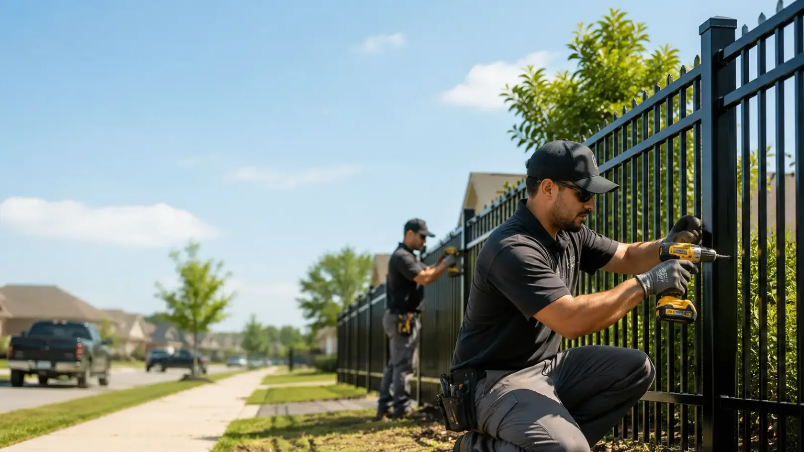 Metal Fence Installation in Oreland, PA
